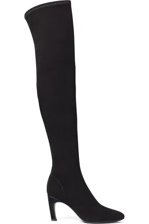Tory Burch Suede 80mm above-knee boots