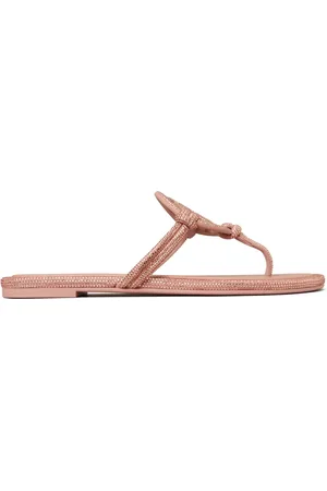 Tory Burch Miller crystal-embellished flip flops