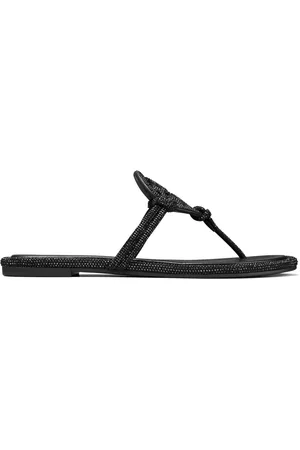 Tory Burch Miller crystal-embellished slides