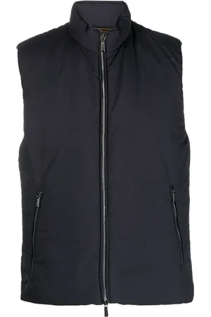 MOORER Sleeveless down gilet