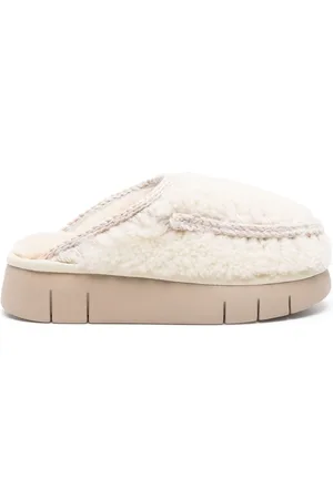 Mou Bounce shearling mules