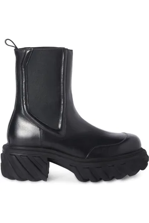 OFF-WHITE Tractor Motor leather boots