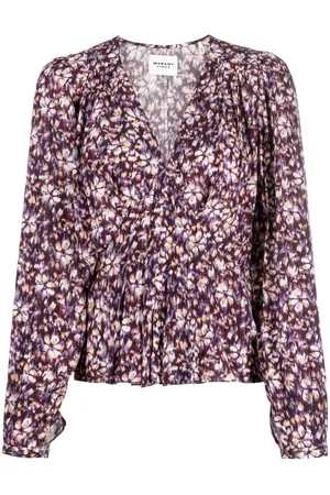 Marant Etoile Catchell floral-print blouse