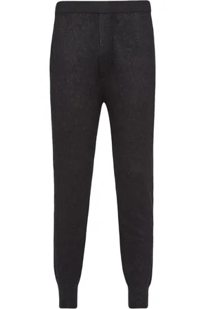 Prada Fine-knit cashmere trousers