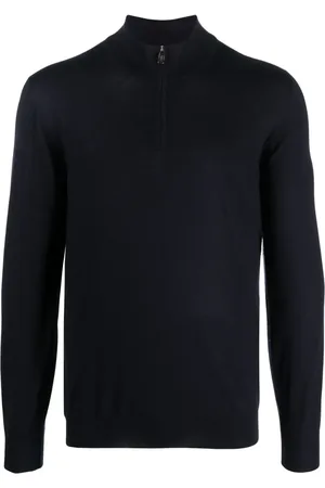 FEDELI Fine-knitted virgin wool jumper