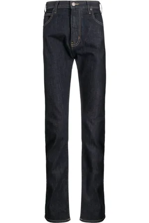 Emporio Armani Low-rise slim-cut jeans