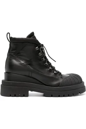 Premiata Lace-up leather ankle boots
