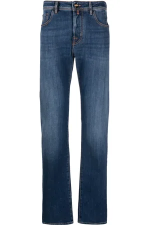 Jacob Cohen Logo-patch slim-cut jeans