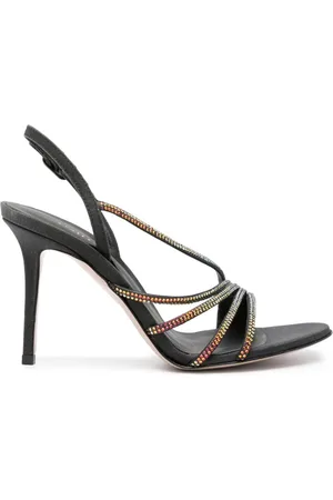 LE SILLA Scarlet 95mm rhinestone-embellished sandals