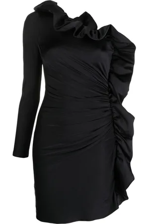 P.A.R.O.S.H. Ruffled one-shoulder dress
