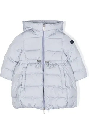 Il gufo Hooded quilted down coat