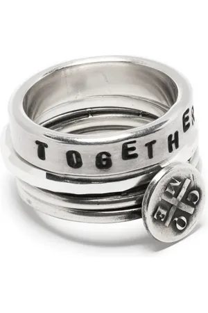 WERKSTATT:MÜNCHEN Come Together ring (set of four)