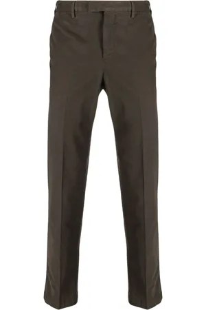 PT Torino Straight-leg modal-blend trousers