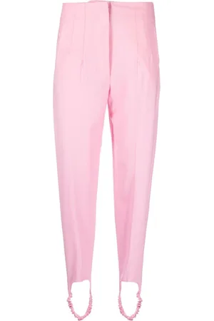 GIUSEPPE DI MORABITO High-waisted wool-blend leggings