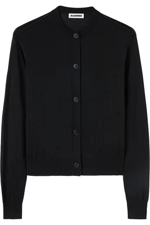 Jil Sander Fine-knit crew-neck cardigan