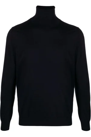 LANEUS Roll-neck fine-knit jumper