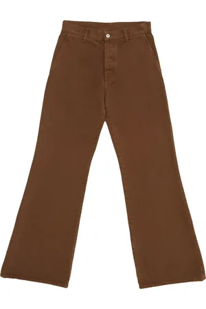 MARCELO BURLON Logo-print flared jeans