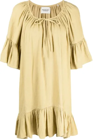 Isabel Marant Loane flared silk dress