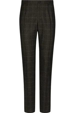 Dolce & Gabbana Plaid-check tailored trousers