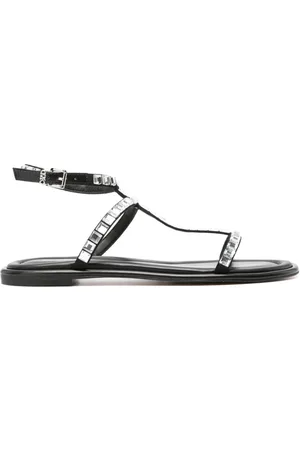 Michael Kors Crystal-embellished buckle-fastening sandals