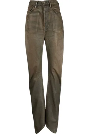 Acne Studios Relaxed fit coated jeans