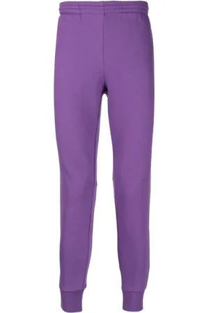 Lacoste Logo-patch elasticated-waist track pants