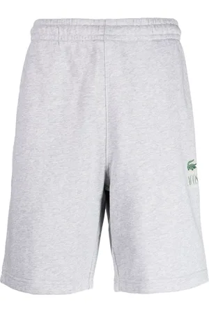 Lacoste Logo-print cotton track shorts
