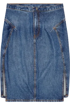 Wool Twill Trompe L'Oeil Paperbag Shorts - Luxury Blue