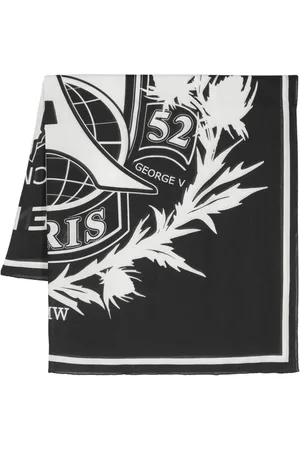 Givenchy Crest logo-print shawl