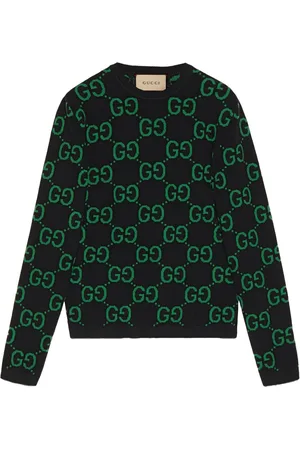 Gucci GG Canvas Nylon Bowling Shirt Green