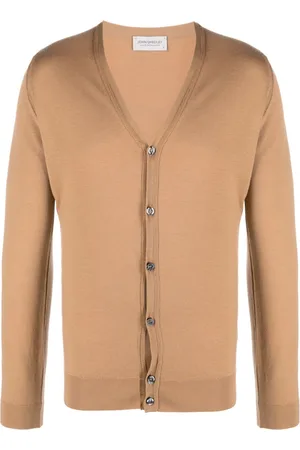 JOHN SMEDLEY V-neck merino cardigan