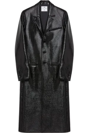 Courrèges Single-breasted zipped tailored coat