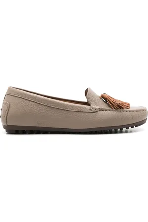 Sarah Chofakian Severine tassel leather loafers