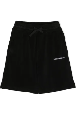 Dolce & Gabbana Logo-embroidered track shorts