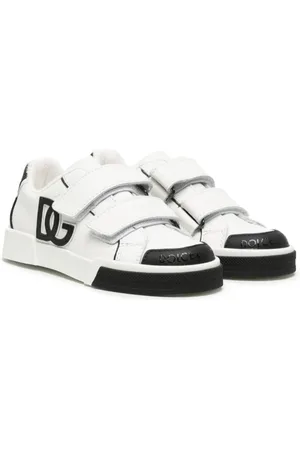 Dolce & Gabbana Logo-embossed touch-strap sneakers