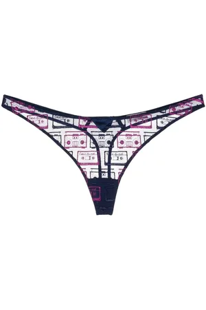 Thongs & V-String Panties - polyester - women - Shop your favorite