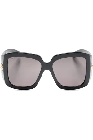 Louis Vuitton Black/Clear Acetate Oversized Sunglasses - Z0784W - Yoogi's  Closet