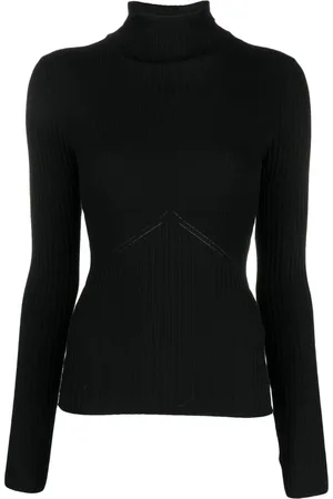 andre damo Balaclava-hood ribbed jumper