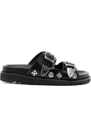 TOGA PULLA Stud-embellished leather sandals