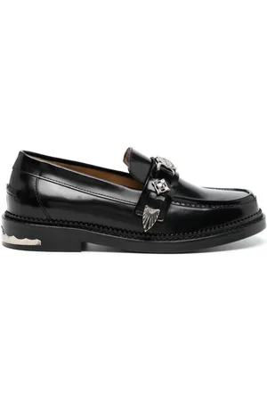 TOGA PULLA Round-toe leather loafers