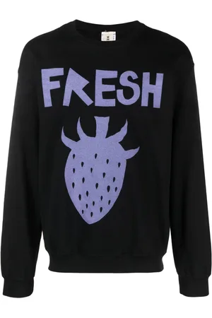 WESTFALL Graphic-print cotton-blend sweatshirt