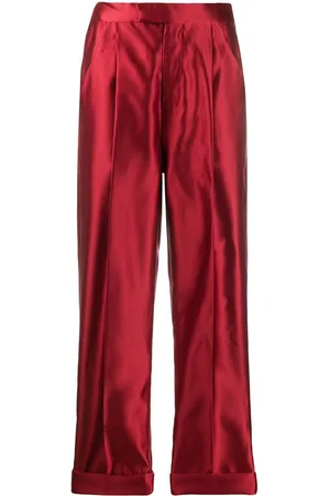 Tom Ford Silk high-waisted trousers