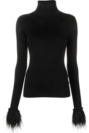 MANURI Elektra roll-neck knitted top