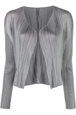 PLEATS PLEASE ISSEY MIYAKE Basics pleated cardigan