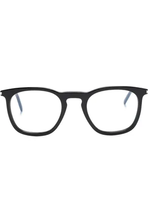 Saint Laurent Matte-effect square-frame glasses
