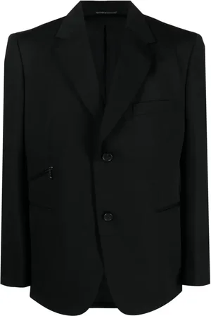YOHJI YAMAMOTO Single-breasted wool blazer
