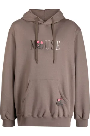 DOUBLET Embroidered-motif cotton hoodie