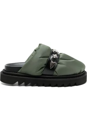 TOGA PULLA Round-toe leather mules