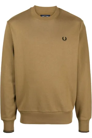Fred Perry Logo-embroidered knitted jumper