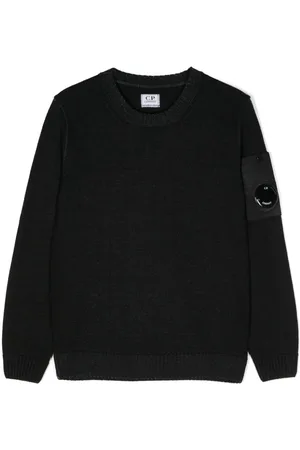 C.P. Company Lens-detail wool jumper